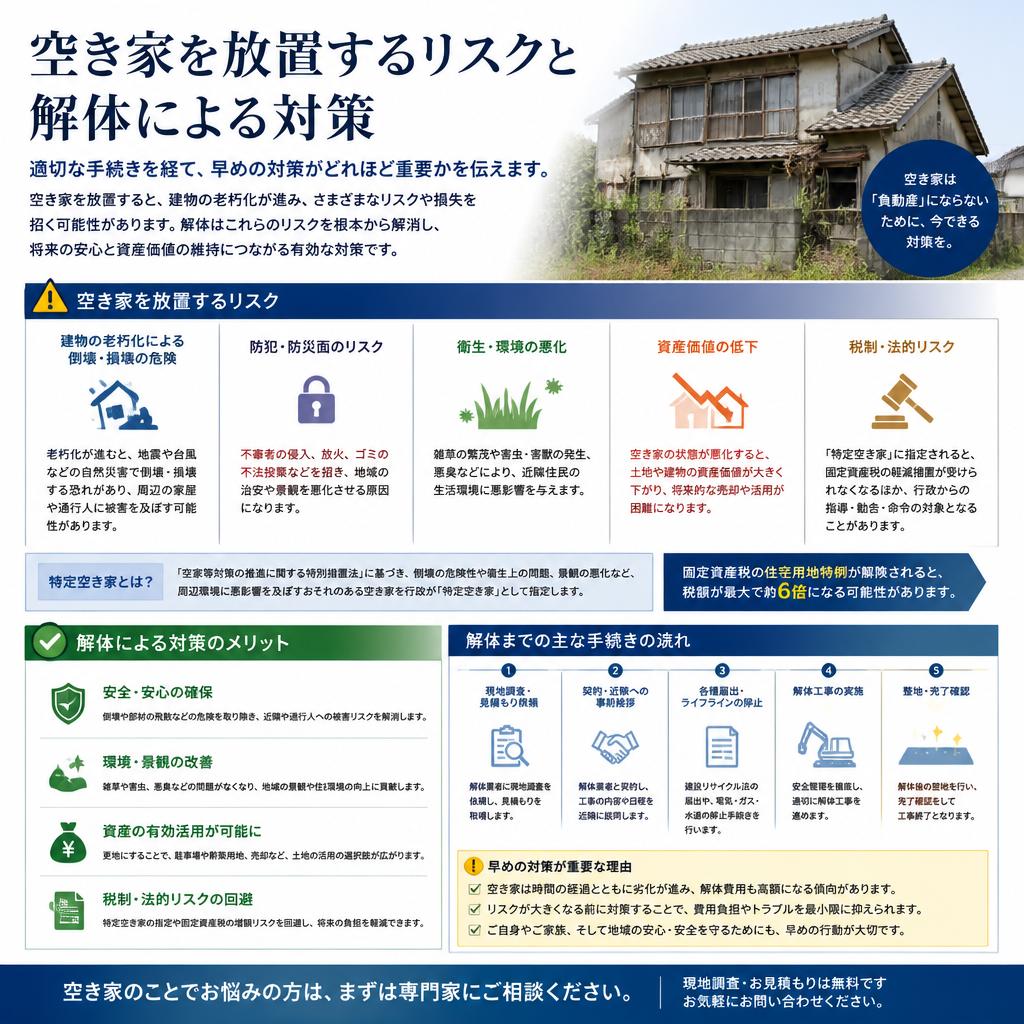 空き家対策としての解体