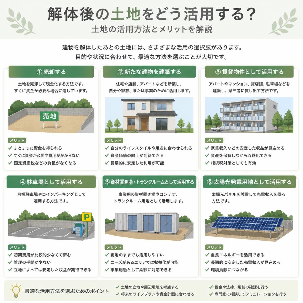 様々な土地活用方法