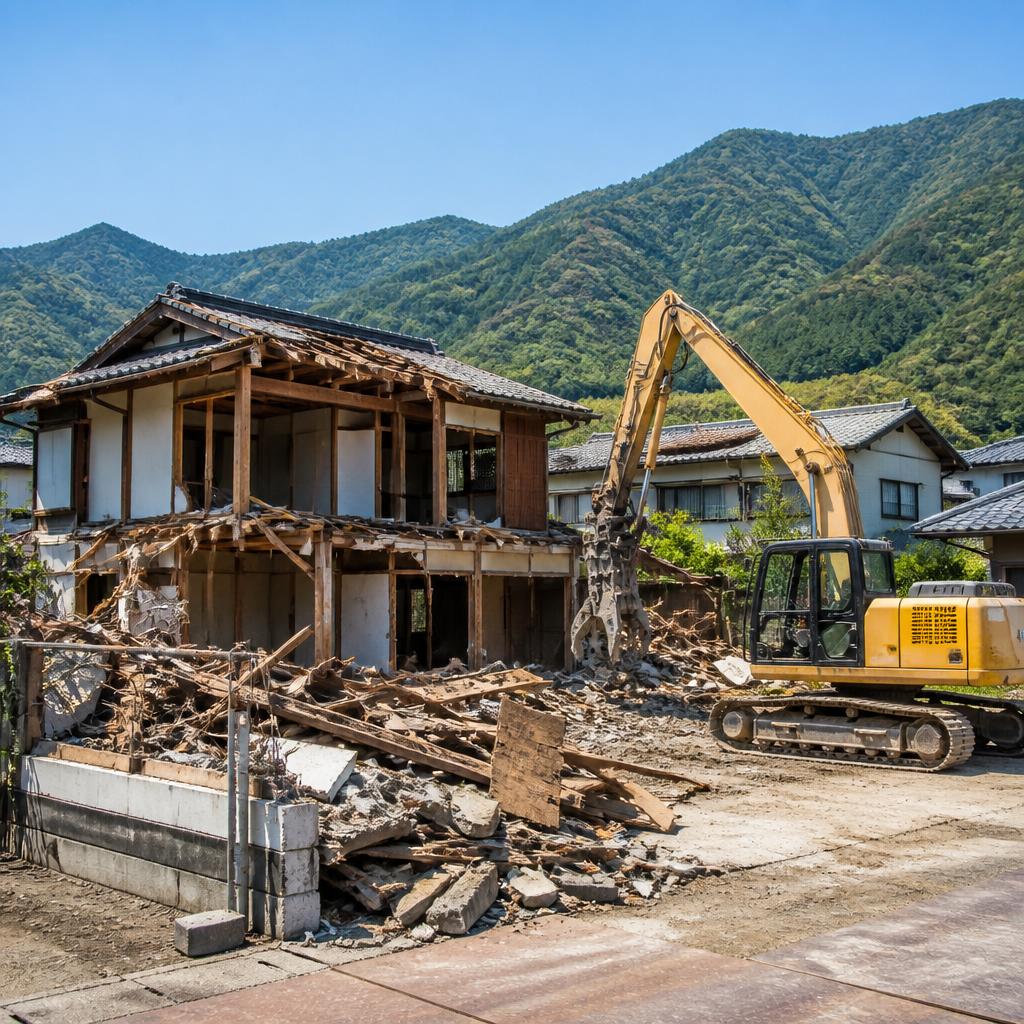 岐阜で安心して利用できる戸建て解体・撤去サービス！