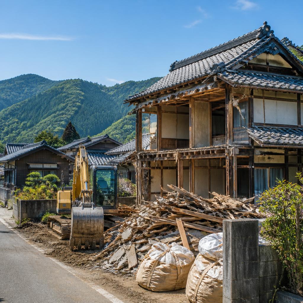 岐阜県で丁寧な空き家撤去をお手伝いします！