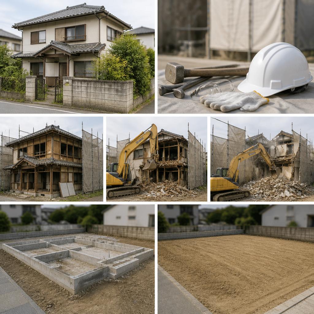丁寧な撤去作業のすすめ