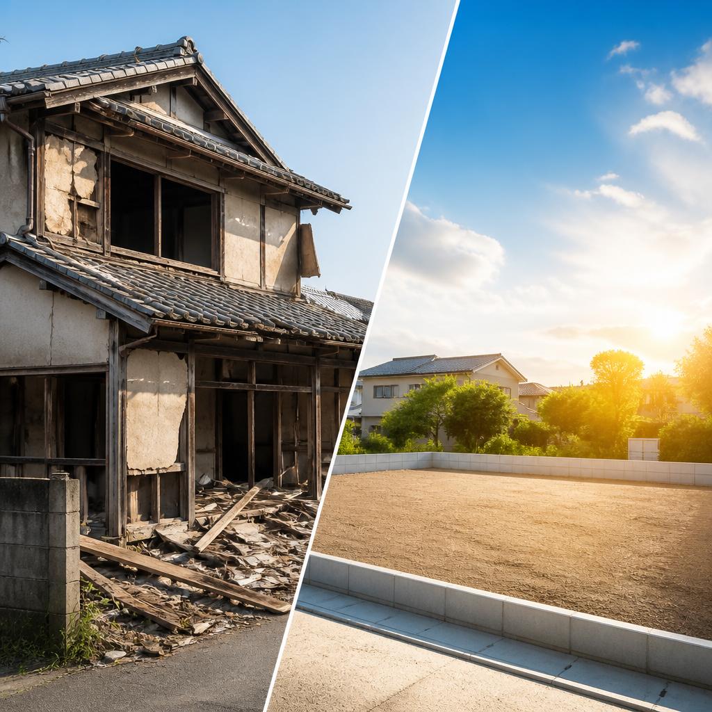 あなたの愛知の空き家を安く解体！新しい価値を見出そう
