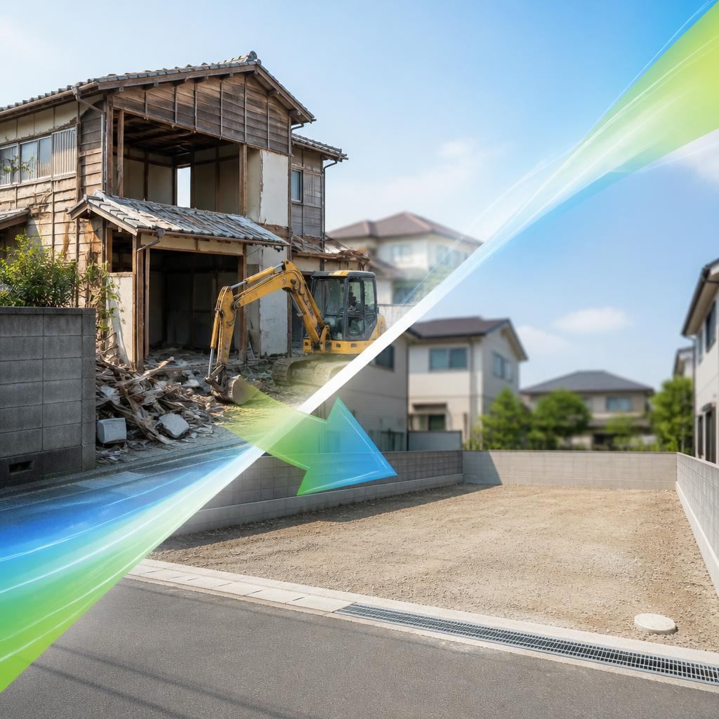 安さと安心を両立！スムーズな古家撤去の新しいカタチ